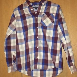 Boy’s Long Sleeve Button-Up
